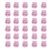 30pcs Transparent Cute Rabbit Button DIY Clothing Sewing Buttons Bunny Buttons  Sewing Supplies