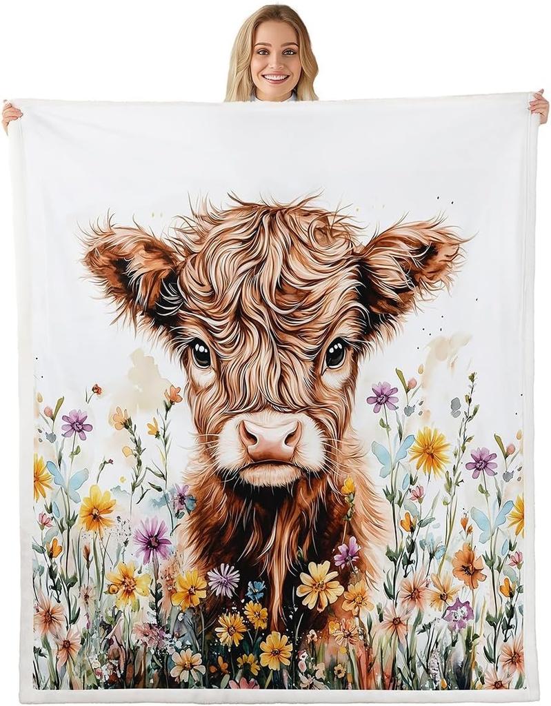 Feen- und Blumenmuster-Decke Weicher Flanell-Überwurf Kinderzimmer-Dekoration Magisches Fantasy-Thema Bettwäsche für Mädchen Kinderzimmer