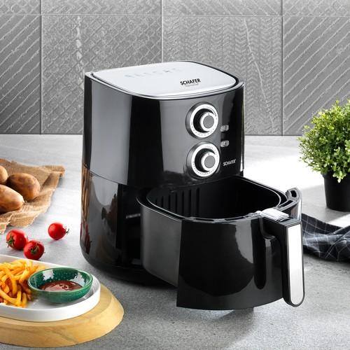 

Ручная аэрофритюрница Schafer Thermochef/фритюрница с горячим воздухом, черная