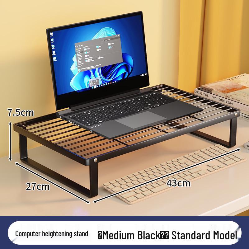 Cooling Stand for Laptop - Desktop & Dormitory Iron Rack