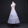 Lightweight 3 Hoops Bridal Crinoline White Breathable Bridal Underskirt A-Line Shape Elegant Cosplay Crinoline Wedding Dress