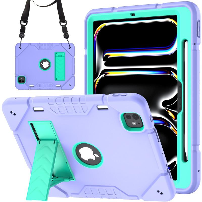 IPad Pro 11-inch Case With Stand Air Cushion Drop Protection Silicone PC Hybrid Cover M4 M5