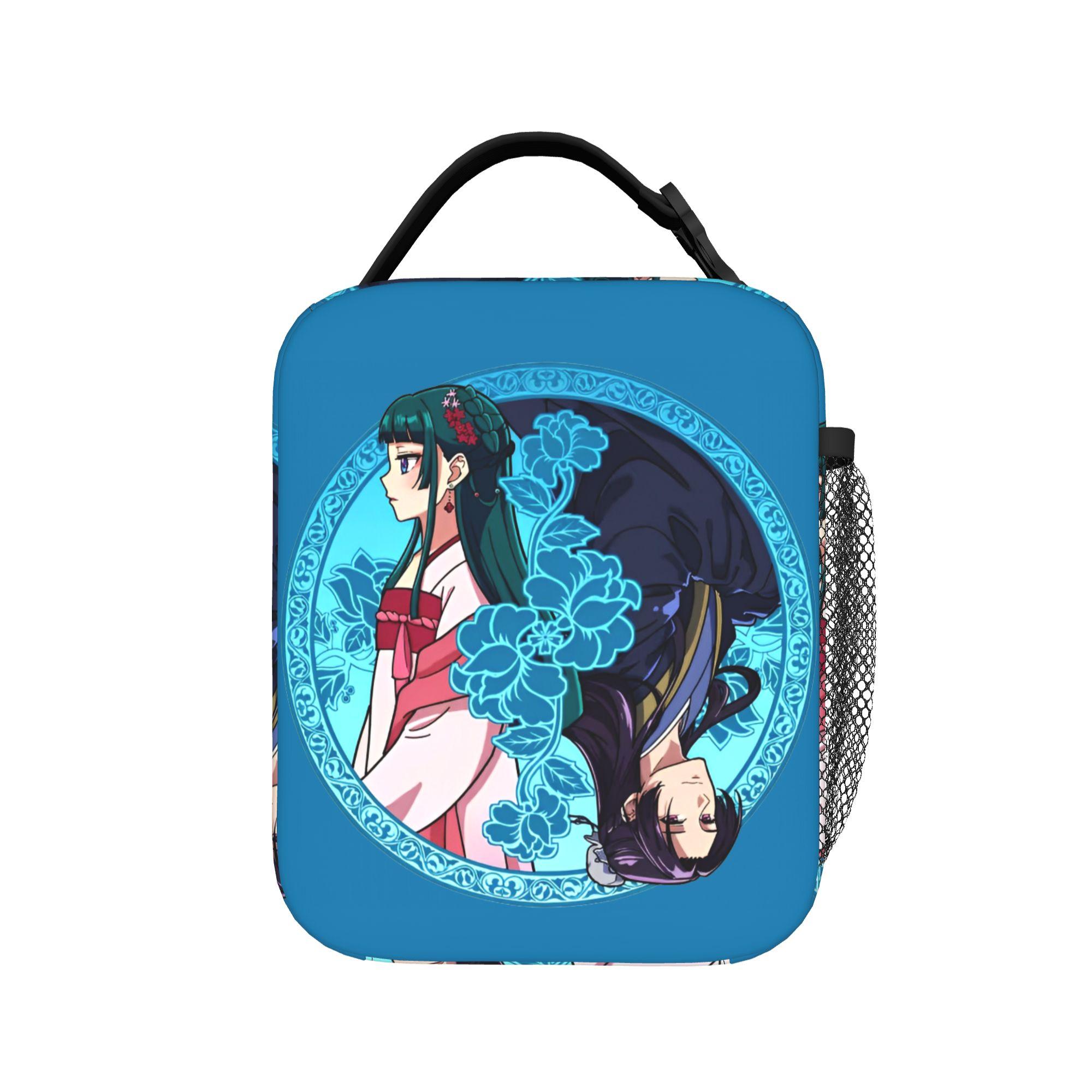 Maomao Tournesol Anime Sacs à Lunch Isothermes Grande Capacité Les Carnets de l'Apothicaire Sac Thermique Réutilisable Boîte à Lunch Sac Tote Sac Alimentaire One Size