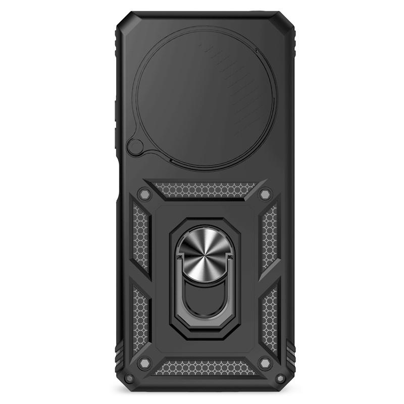For Xiaomi Redmi 14C 4G Case Slide Lens Protect Shockproof Armor Phone Case For Xiaomi Redmi 14C 14 C Redmi14C Ring Holder Cover