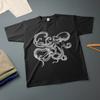 Octopus Ink Drawing Kraken T-Shirt Various Sizes & Colours Tee