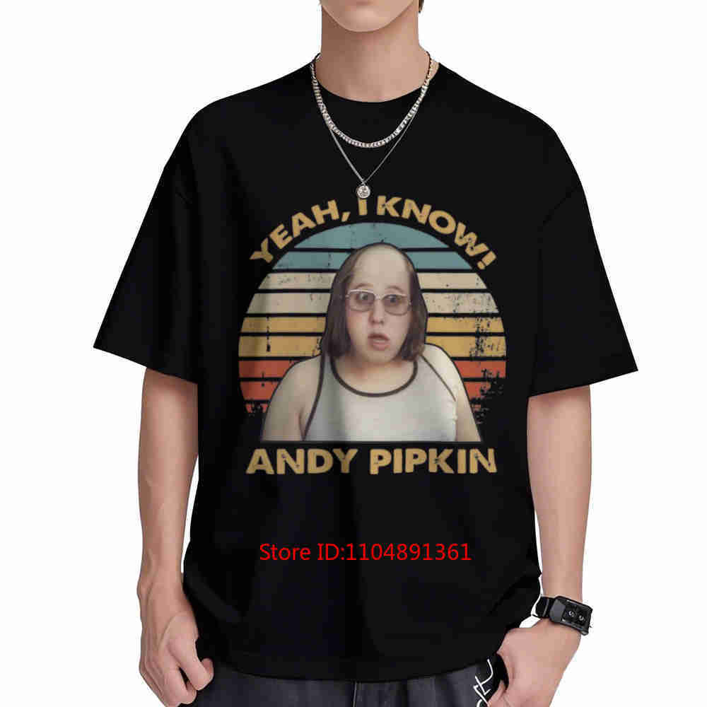 Andy Pipkin Little Britain Short Sleeve Tee 100 Cotton TShirt