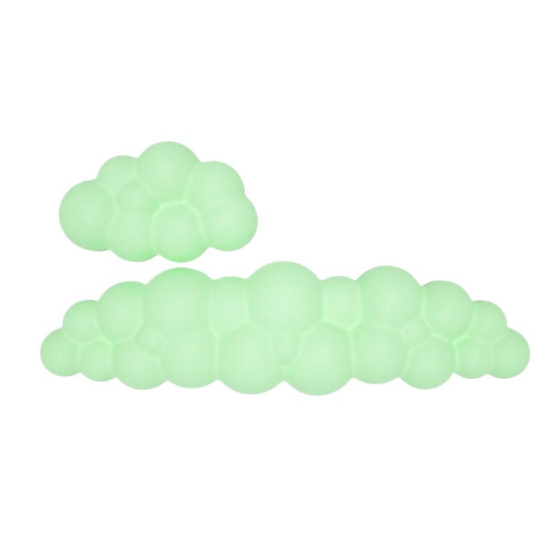 Cross-Border Cloud Memory Foam Keyboard Wrist Rest - Large Non-Slip Desktop Support