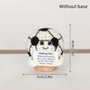 Positive Potato Desk Accessories Crochet Ornament Kawaii Woven Figurine Desktop Offices Accessories Gift for Children Room Decor