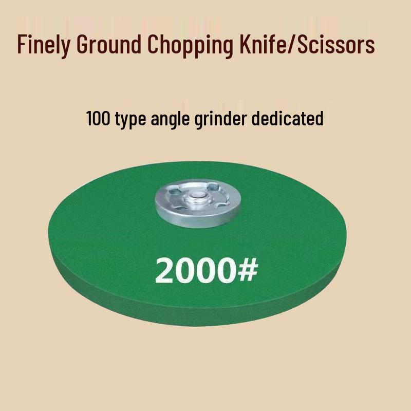 Superfine Angle Grinder Knife Sharpening Wheel - Kitchen Knife Polishing Pad for Electric Drill