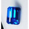 Natural Ring Size Sapphire Blue Emerald Shape 2 Ct Certified Loose Gemstones A-1971