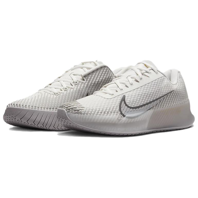 Nike Court Air Zoom Vapor 11 Premium HC Gold Flair Pack Men Sneakers Grey Phantom College-Grey FZ1245-001