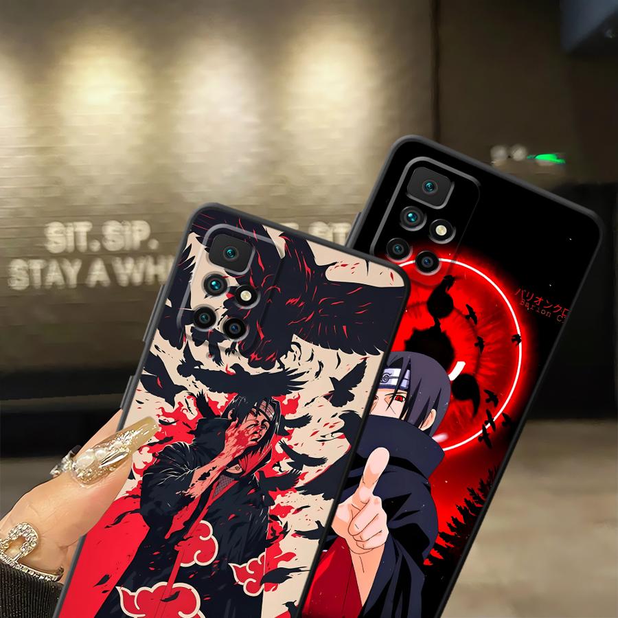 Anime N-NARUTOS Black Soft Phone Cover Case for Xiaomi Redmi 14C A3 A1 A2 Plus 12C A4 9 K40 K80 Pro 13C A5 10