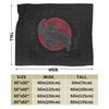 Viking Raven Norse Print Flannel Blanket Gifts Warm Plush Throw Blankets Soft Comfy Lightweight for Home Couch Bed Sofa Travel
