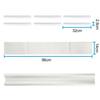 Boudin de porte - AIMOONSA - 96 cm - Cuir - Anti-froid isolant - Lavable