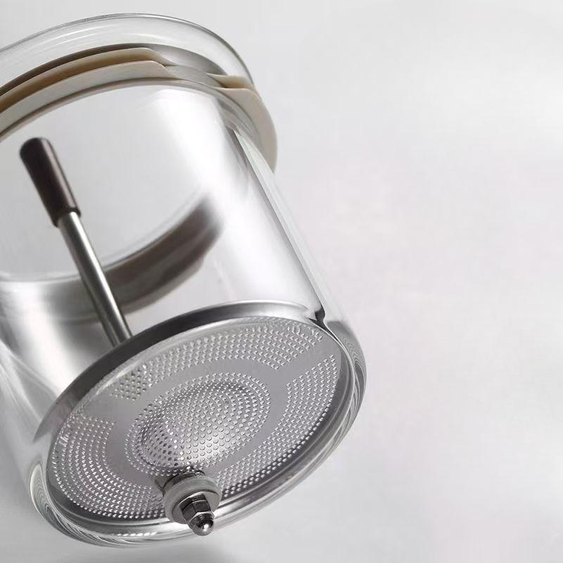 Floating Cup Magnetic Brewing Teapot Full Glass Inner Liner Household Tea Making Artifact Heat-resistant Filter Tea Water Separation Tea Cup