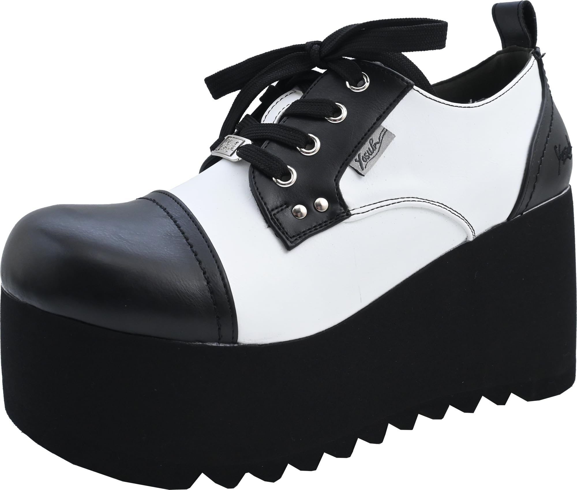 

Yosuke Туфли на платформе 4468032 Мужские Черно-белые, Размер 27.0 см