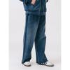 [Beams Heart] Pants GMS Wide Straight Cotton Urake Men's NAVY S