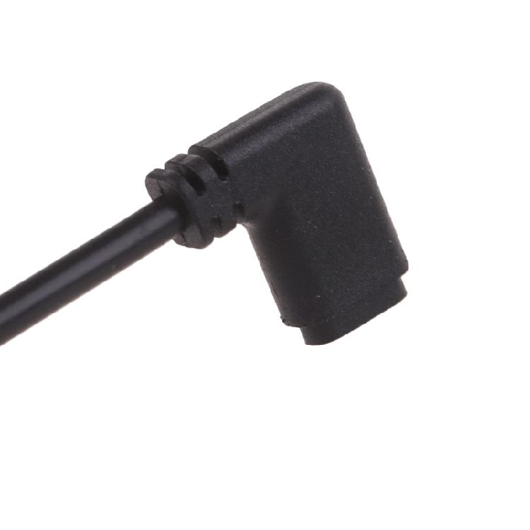90 Degree Bend Data Transfer Cable Line Micro USB To Type C Adapter Cord Wire
