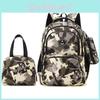 Shoulder Backpack Printed Bag Pencil Case 3 Piece Set Schoolbag Child