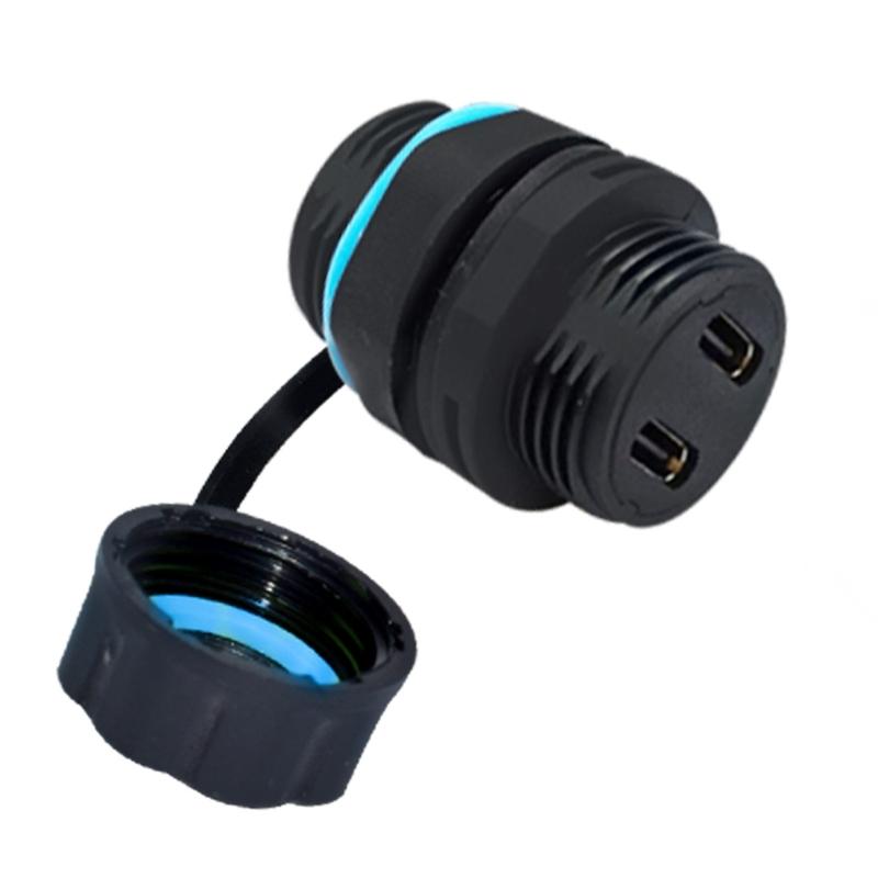 Durability Plastic Ip68 Waterproof USB C Connectors Double USB C Port Charging Cable Outdoor Equipment Type c Connectors