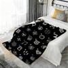 Watch Dogs 2 Throw Kid-Friendly Flannel Throw Blanket Soft Warm Anti-Static Washable All Season