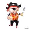 Halloween Pirate Hat Cap Decoration Kids Adult Halloween Masquerade Captain Cosplay Costume Props Pirate Theme Birthday Party