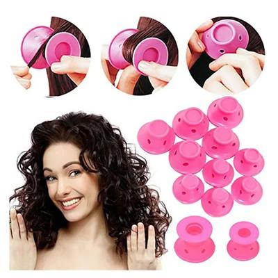 10/20pcs/Set Soft Rubber Silicone Hair Curler Twist Hair Rollers Hair Curler No Heat  Styling DIY Tool Makeup Toys for Girls