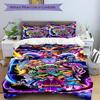 One Piece: Stampede Poster Bedding Set Comforter Cover Gift for Bedroom,Includes 1 Cover and 2 Pillowcases, No InsertB545