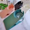 Creative Water Cup Clip Rack Table Side Cup Holder Clip Office Desktop Supplies Plastic Storage Table Side Clip