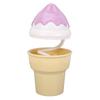 Ice Cream Night Light USB Rechargeable LED Warm Light Desk Table Lamp Bedroom Decoration Purple