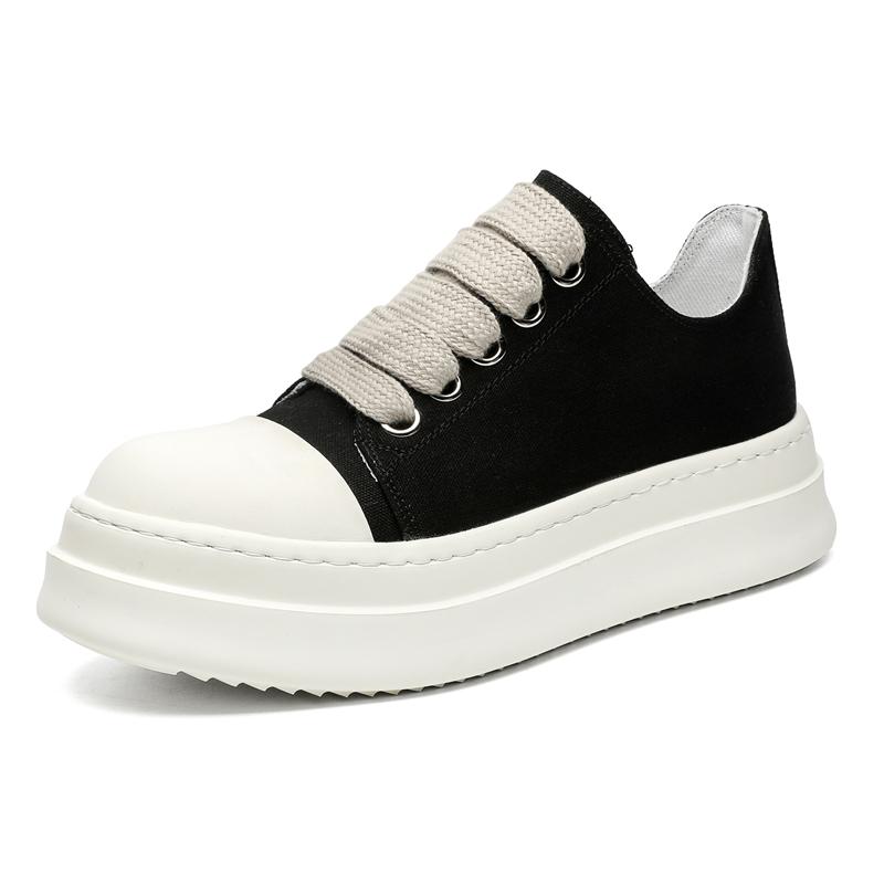 

Модная кожаная обувь для мужчин, из натуральной кожи, больших размеров, дизайнерская, высокого качества, формальная, на платформе, повседневная, модная, для бизнеса 46 чёрный