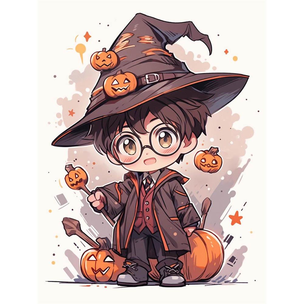 Harry Potter Cartoon Cute Diamond Painting Cross Stitch Kit 5D DIY Art Pattern Pictures Mosaic Embroidery Home Decor Gift