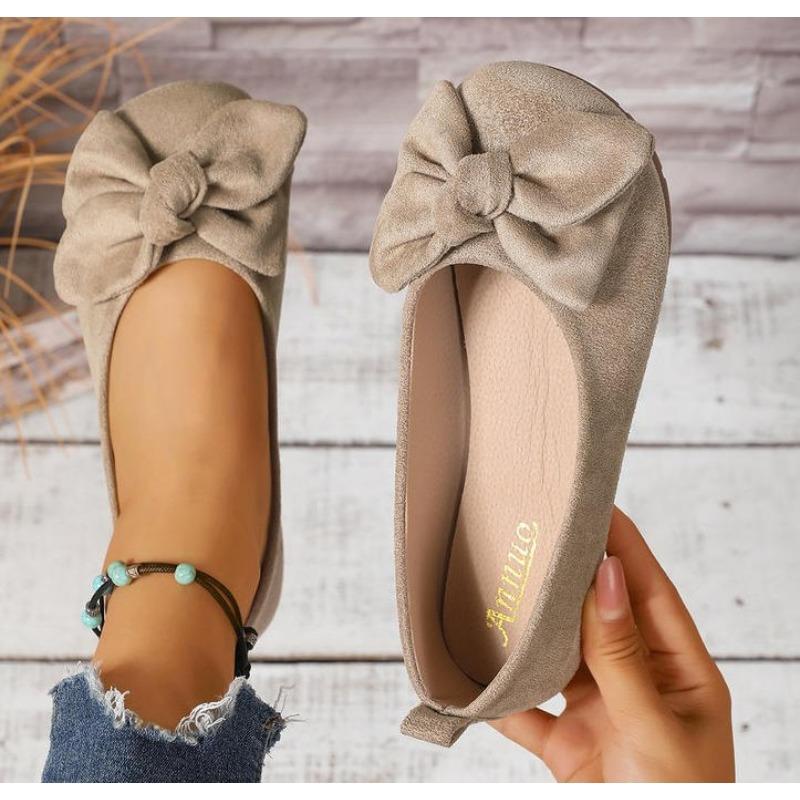 New Style Pointed Toe Shallow Mouth Breathable Comfortable Casual Flat Shoes Wear-resistant Non-slip Women's Loafers