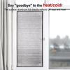 Pellicola Termoisolante per Finestre Film Biadesivo con Foglio di Alluminio Protezione Solare per Casa Tappetino Schermo Termico Anti-UV per Casa Auto