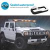 RUXIFEY Roof Cab Marker Light Gasket Running Lamp Seal for 2003-2009 Hummer H2