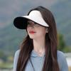 Ice Silk Summer Sun Hat With Large Brim And Uv Protection For Outdoor Women