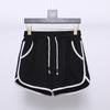 Women's Summer 2025 Casual Loose Fit Wide-Leg Running Shorts with Elastic Waist