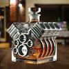 V8 Engines Whisky Bottle Creative Wine Decanter Decoration Personalized Whiskey Bottle Home