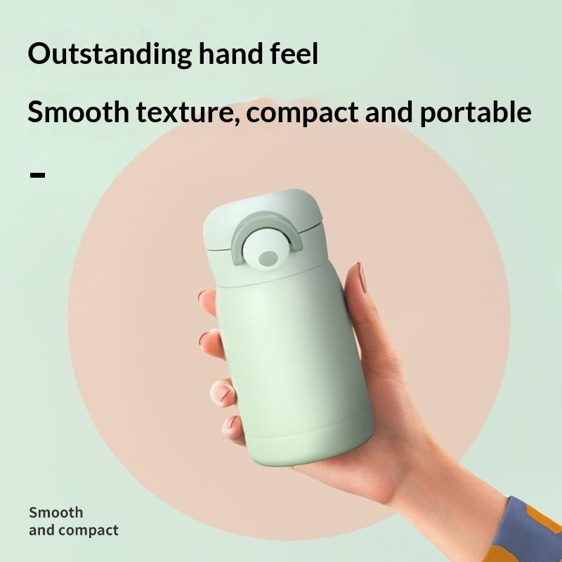 Mini Portable Thermal Coffee Mug 200ml 350ml BPA Free Stainless Steel Vacuum Thermos Cup for Pocket Carry Travel Use