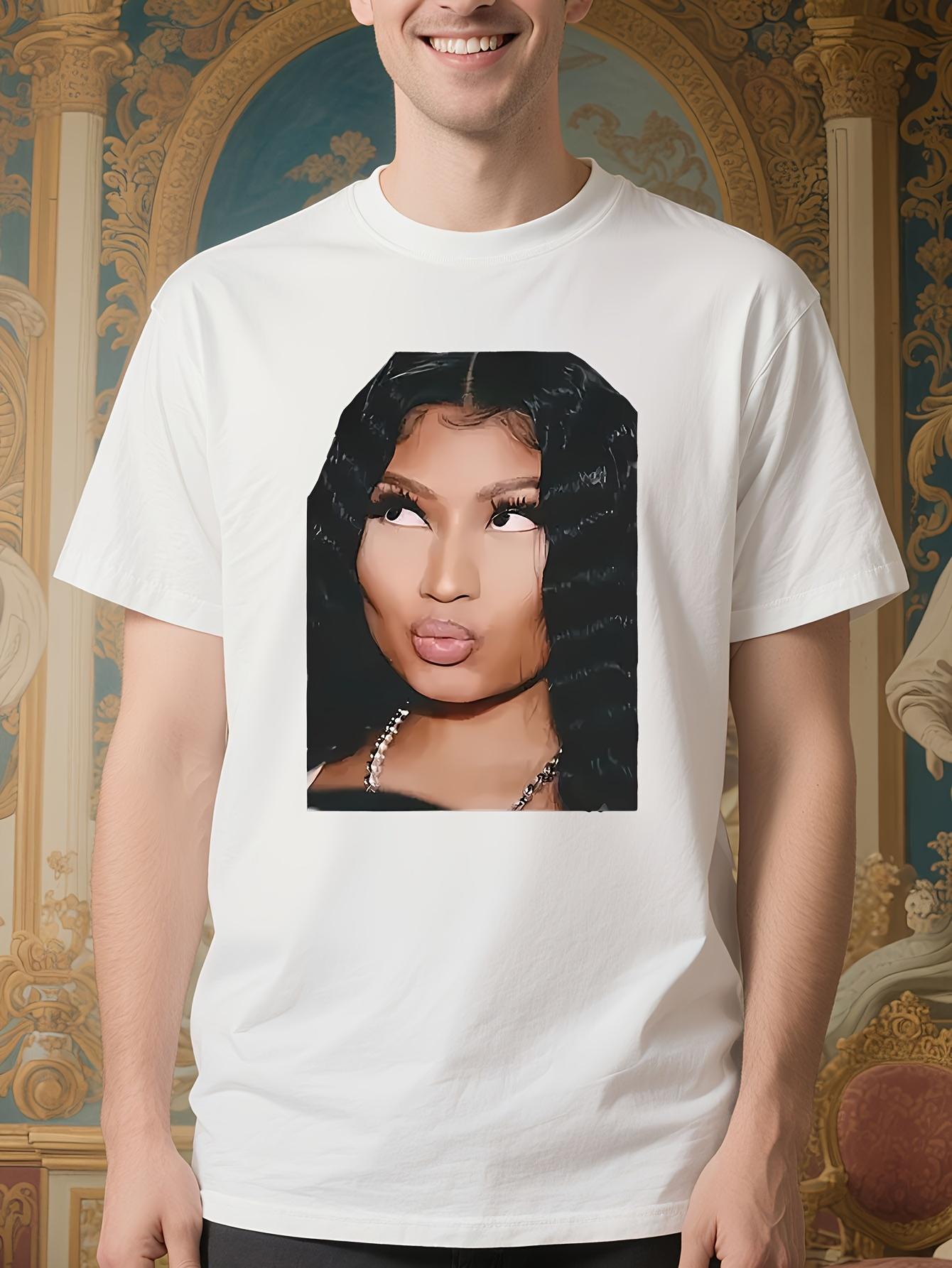 Unisex Rapper Nickle Minak Vintage Hip Hop Graphic Tshirt... L