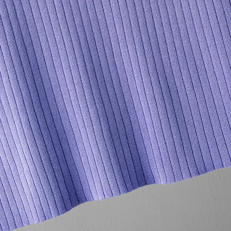 HNXC Women's Polo Collar Puller Short-sleeved Top + Slimming and Versatile Solid-color Wide-leg Long Pants Knitted Fashion Set