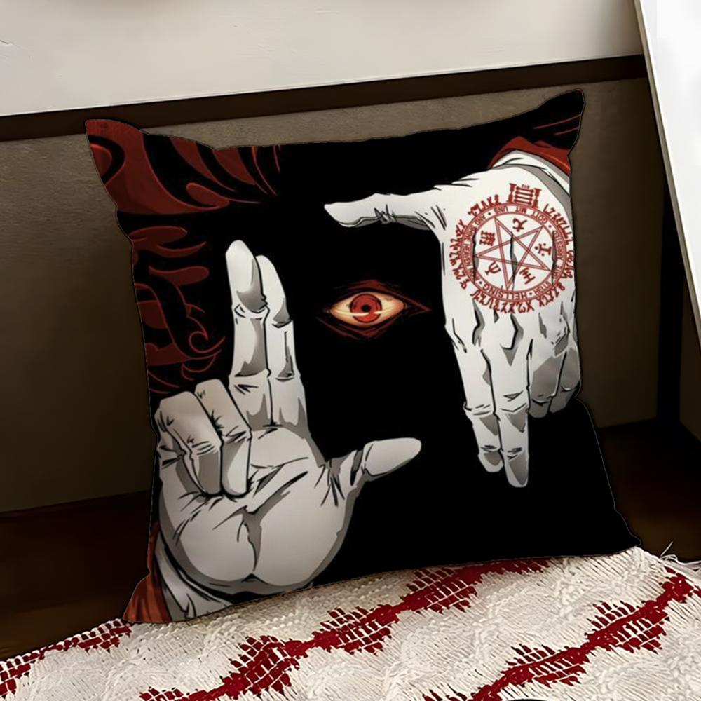 Anime CCastlevania Cushion Cover Reversible Soft Durable Pillow Cover Home Car MultiScene Use for Daily Comfort