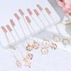 Book Clips Marker of Page Book Tag Pagination Mark Peach Heart Metal Bookmark Pendant Bookmark