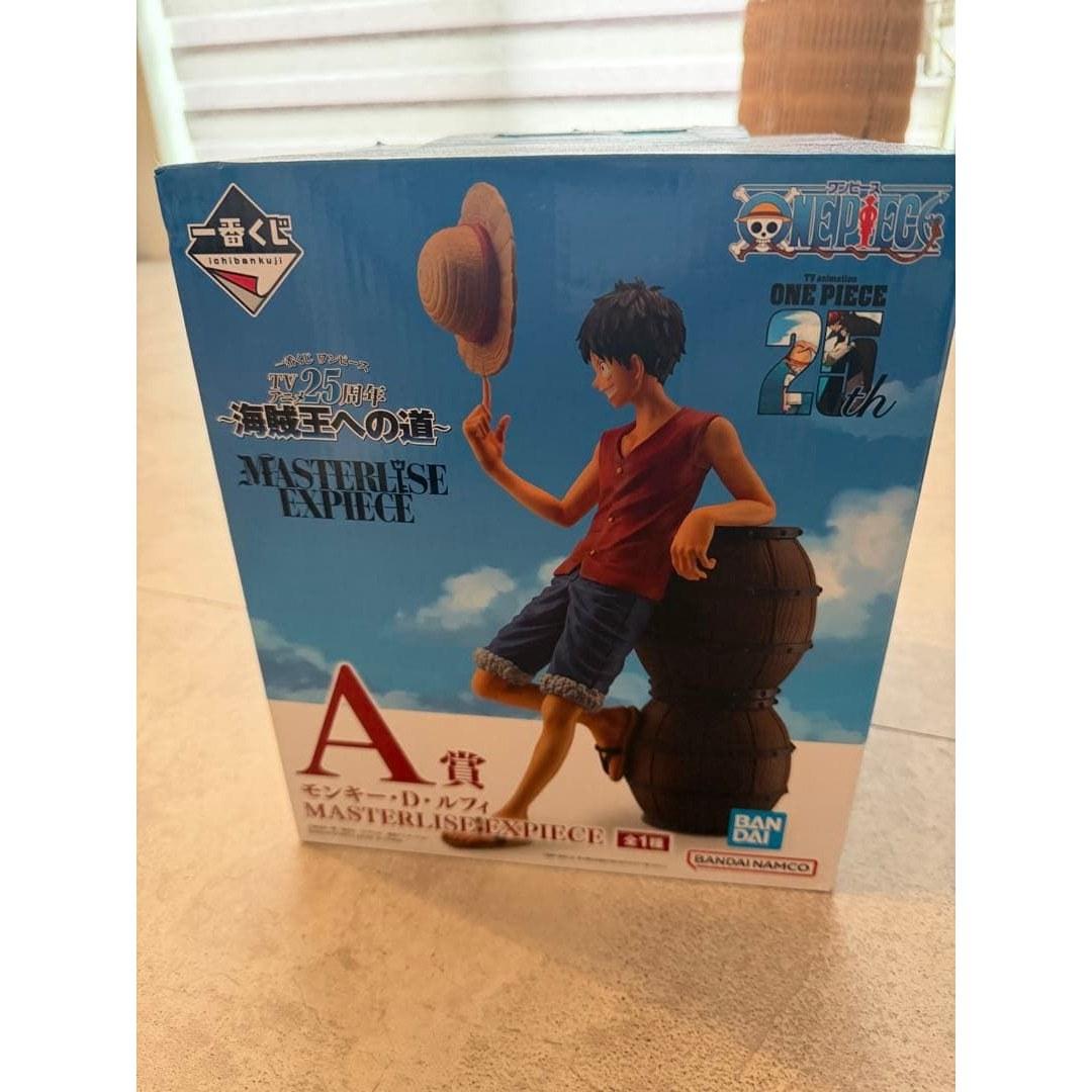 One Piece Ichiban Kuji Prize Luffy MASTERLISE Figure 25th Anniversary
