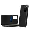 Intelligentes Leder-Flip-Case mit Fenster für Samsung Galaxy S26 S25 S24 S23 Ultra Plus No-Flip Anrufannahme Kartenhalter-Steckplatz Buchhülle
