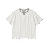 HISHANDER V-Gusset S/S Tee White/Mg
