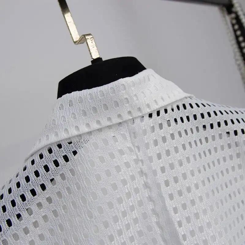 Estate Nero Bianco Completo Blazer Gilet Giacca Stile Donna Pendolare Senza Maniche OL Cardigan Canotta Cappotto