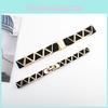 Fashion Metal Triangle Splicing Design Women Slim Waist Belt For Elegant Dress Styling