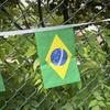 10M (32.8ft) Brazil Flag String Flag Holiday Decoration Hanging Flag Pull Flag