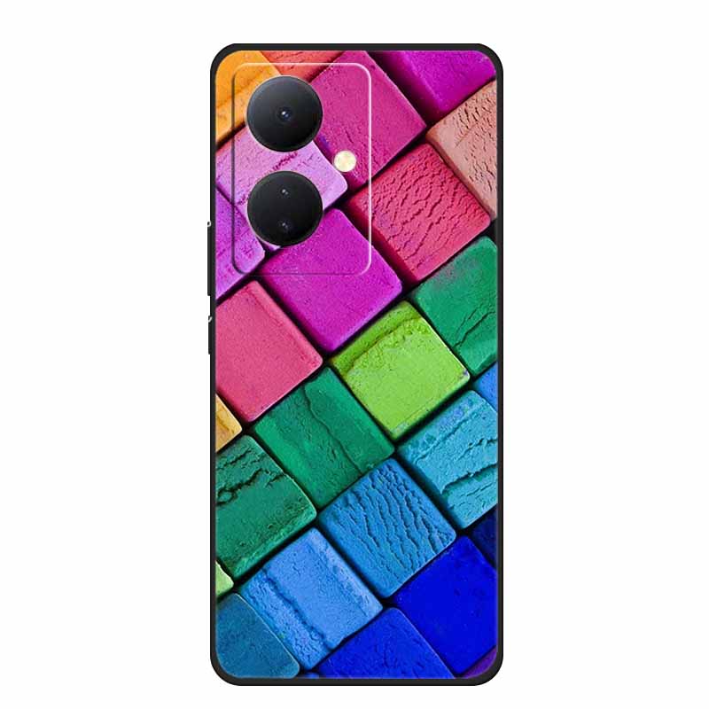 Für vivo V29 Lite 5G Hüllen V29Lite Mode Weiches TPU Silikon Rückseitenabdeckungen für Vivo V29 Lite Handyhülle Coque Funda Etui V 29 Lite